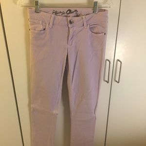 Alice + Olivia light purple skinny jeans - size 4
